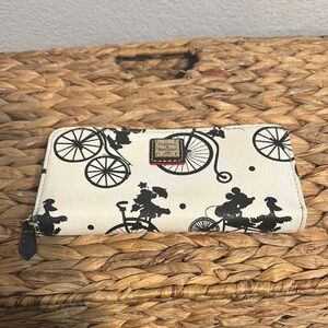 Dooney & Bourke Black and White Wallet